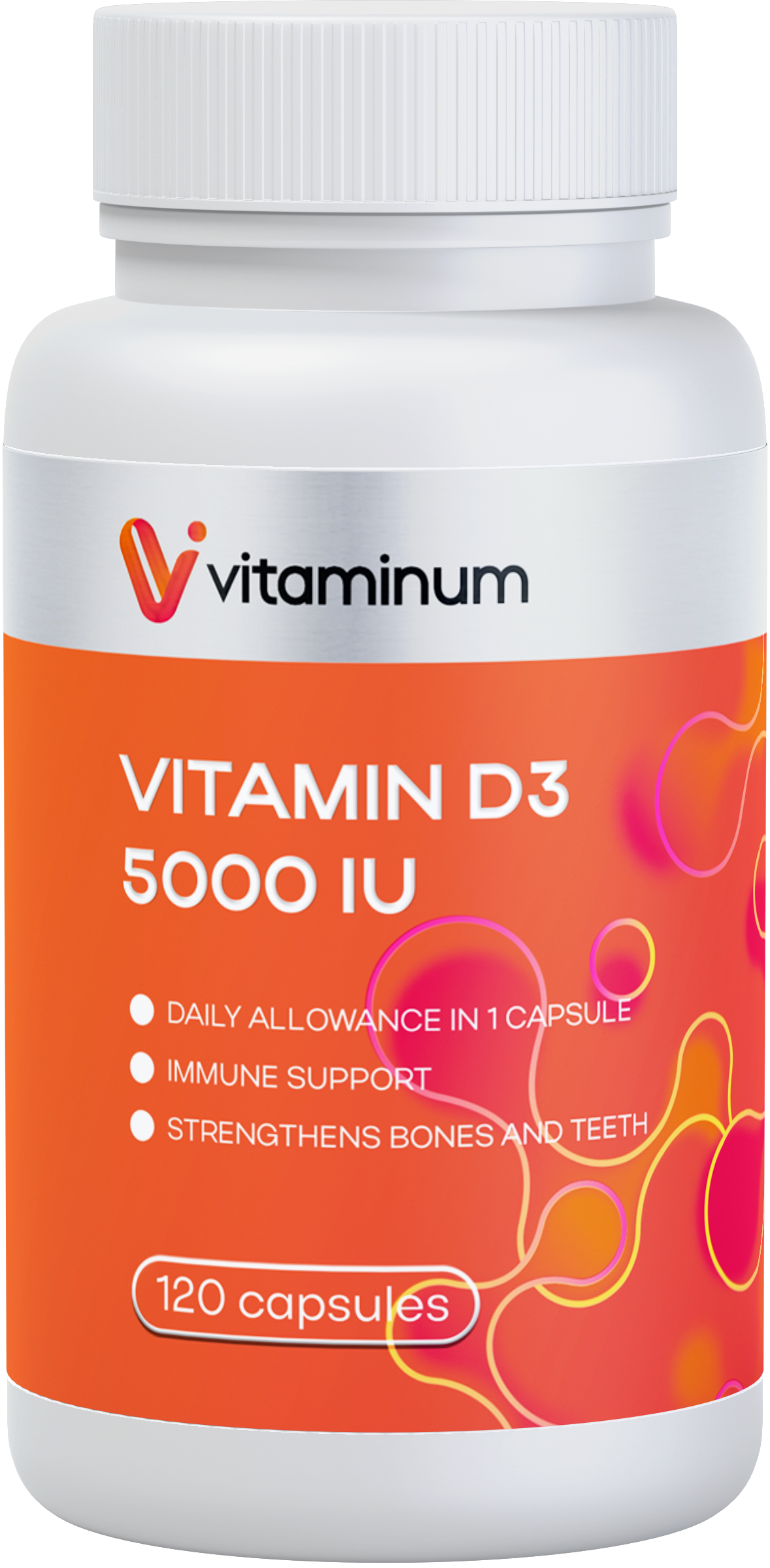  Vitaminum ВИТАМИН Д3 (5000 МЕ) 120 капсул 260 мг  в Пскове